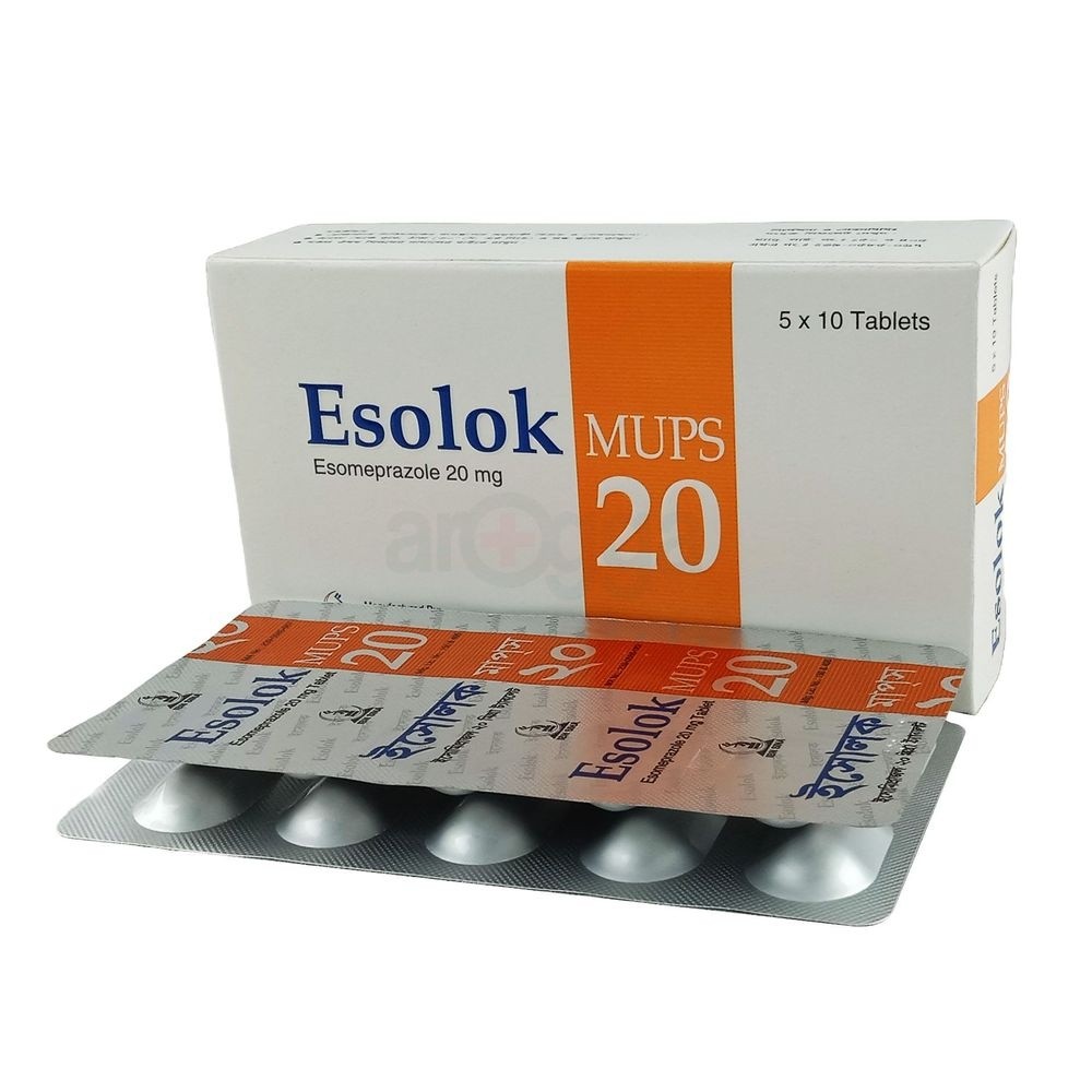 ESOLOK MUPS 20 mg