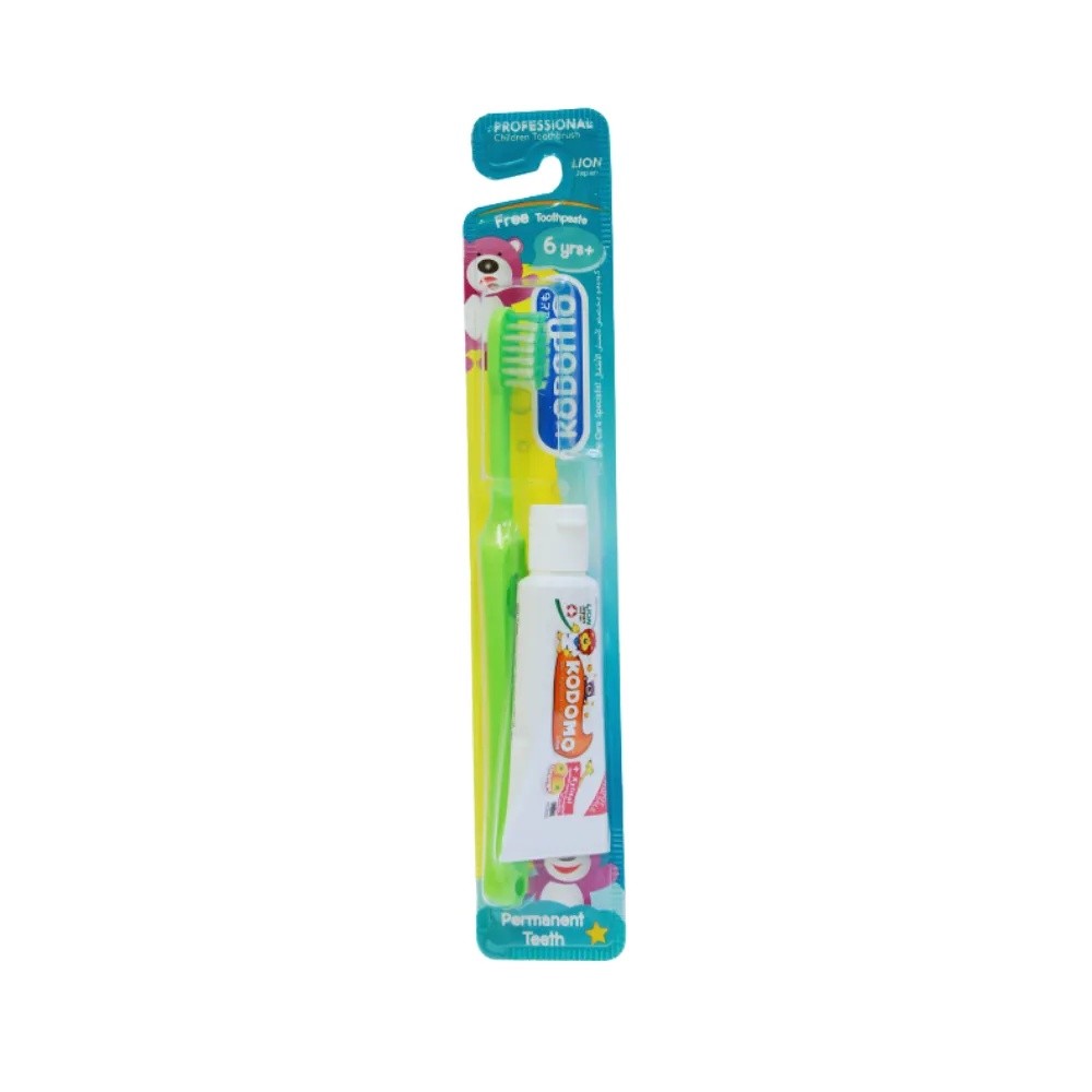 KODOMO PASTE+BRUSH SET