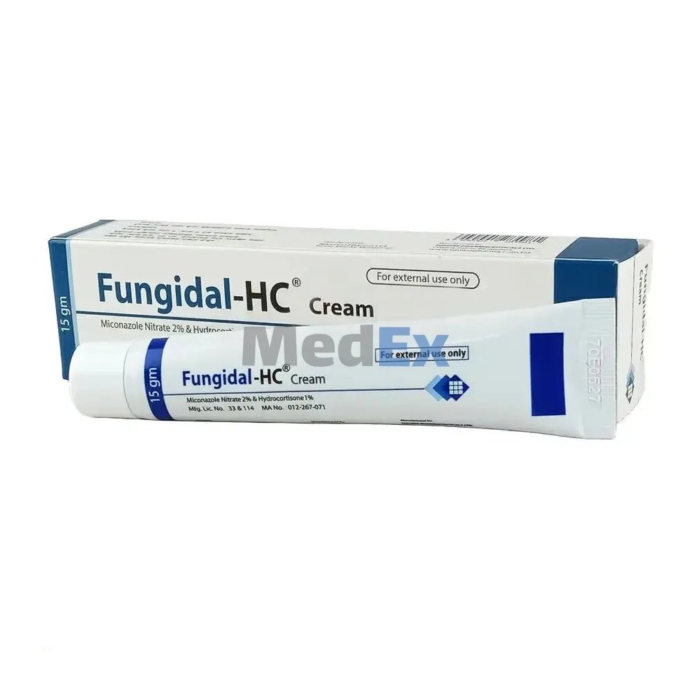 FUNGIDAL-HC CREAM 15GM