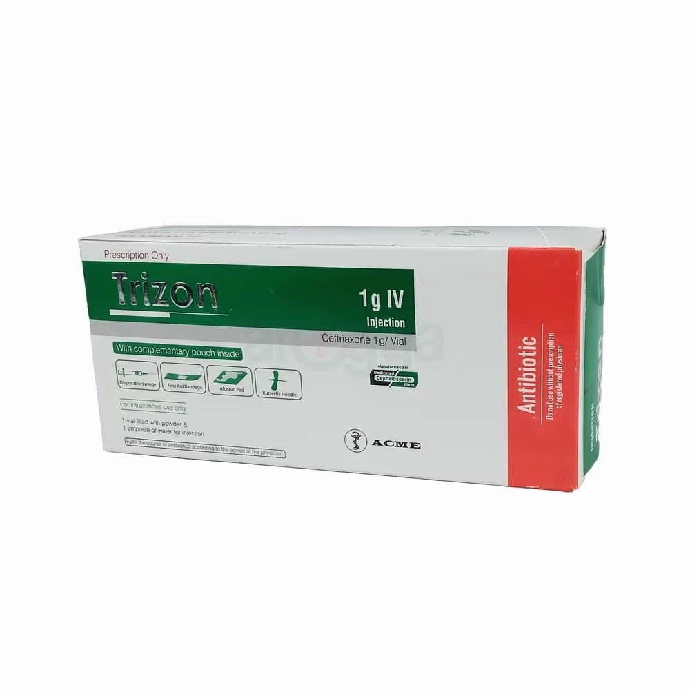 TRIZON IV Injection-(1gm/vial)