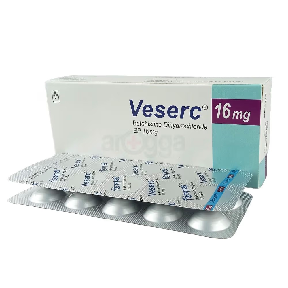 VESERC 16MG Tablet