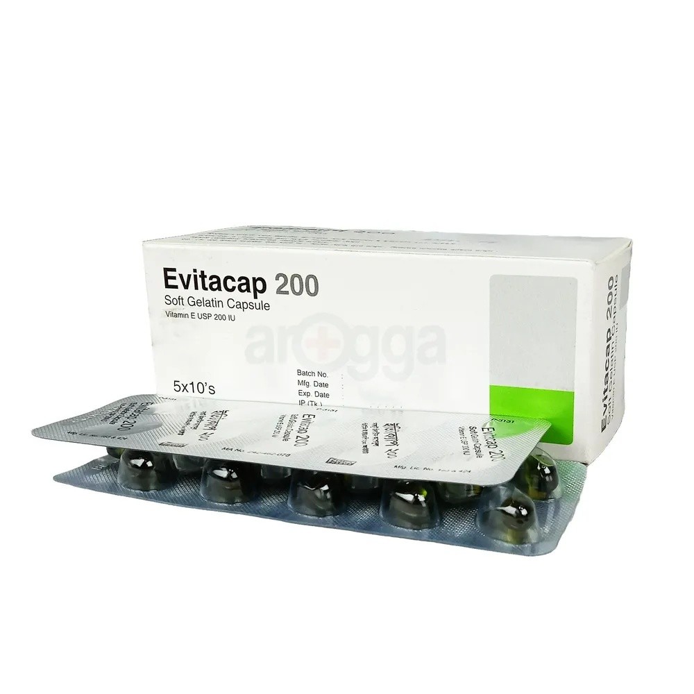 EVITACAP 200 MG Capsule