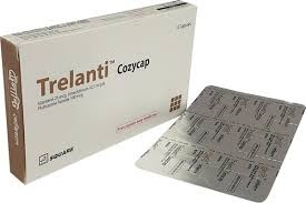 Trelanti 25 mcg+100 mcg+62.5 mcg  Dry Powder Inhalation Capsule (DPI)