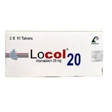 LOCOL 20 MG TABLET
