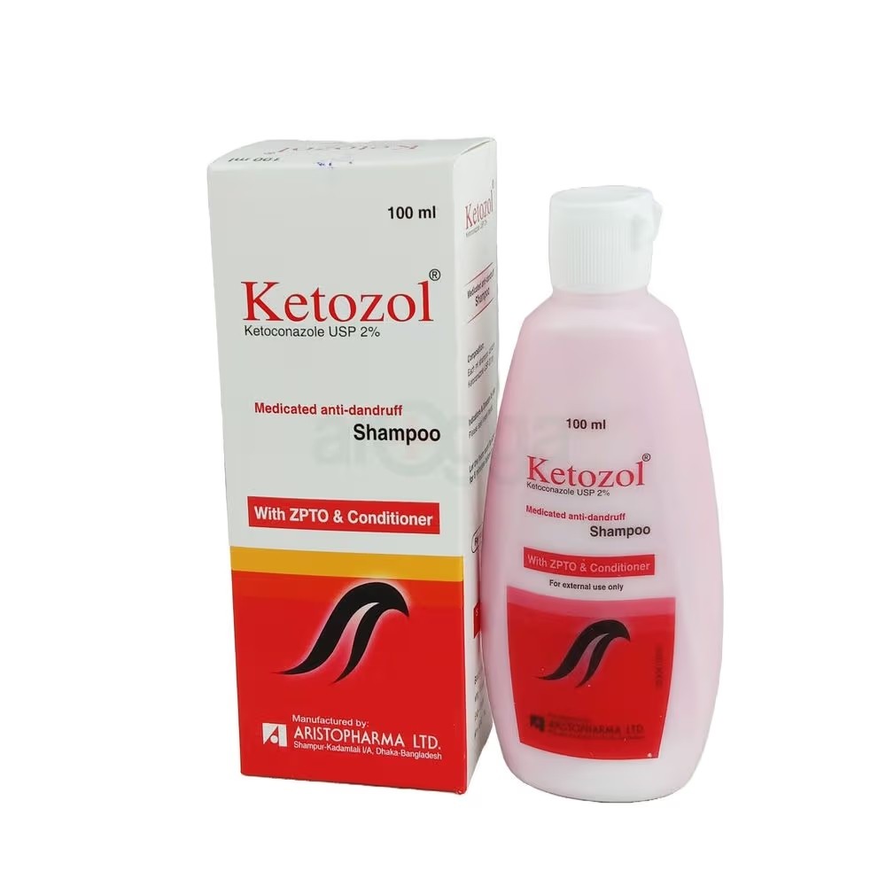 KETOZOL 2% Shampoo 100ml