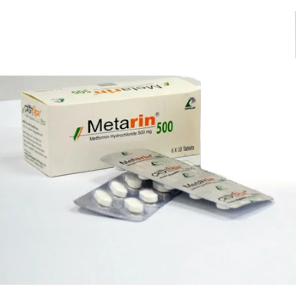 METARIN 500 MG TABLET
