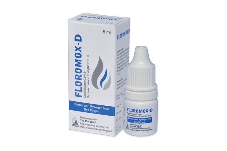 FLOROMOX -D (0.5%+0.1%) EYE DROP