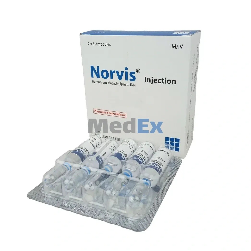 NORVIS 5mg/2ml IV/IM INJECTION