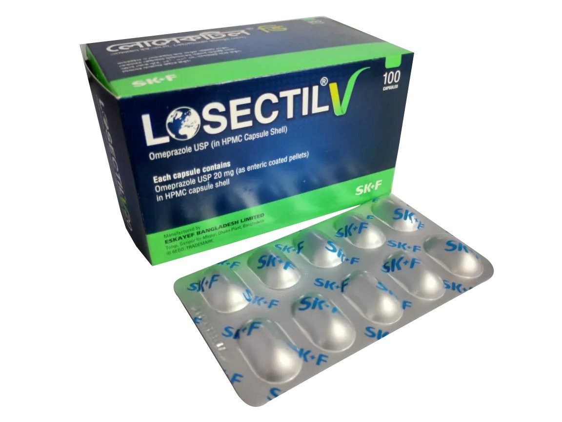 LOSECTIL V 20MG CAPSULE