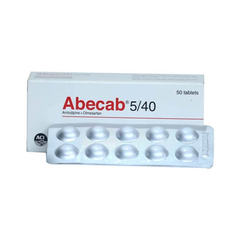 ABECAB 40MG+5MG TABLET