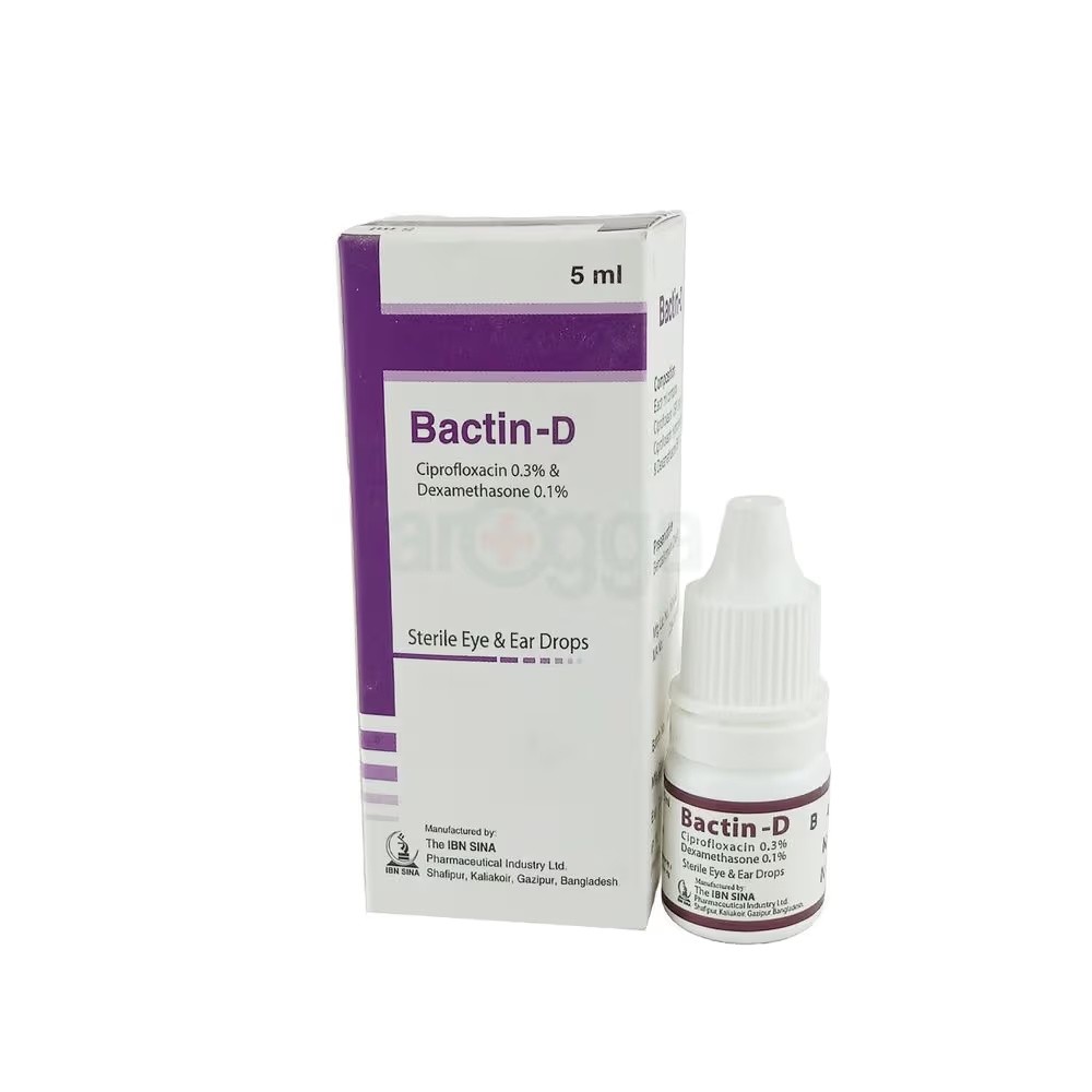BACTIN-D 0.3%+0.1 % EYE DROP