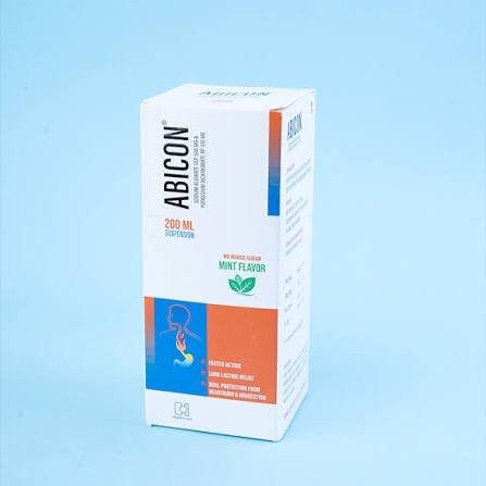 ABICON (500 mg+100 mg)/5 ml Oral Suspension 200ML