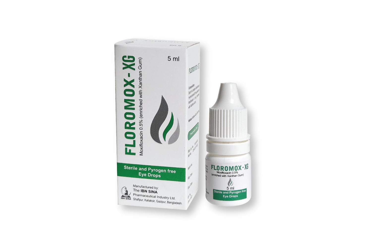FLOROMOX XG (0.5%+ 0.4%) EYE DROP