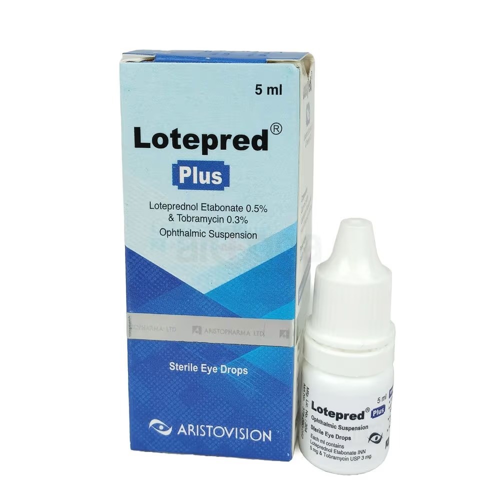 LOTEPRED PLUS 0.5%+0.3% Eye drop 5ml