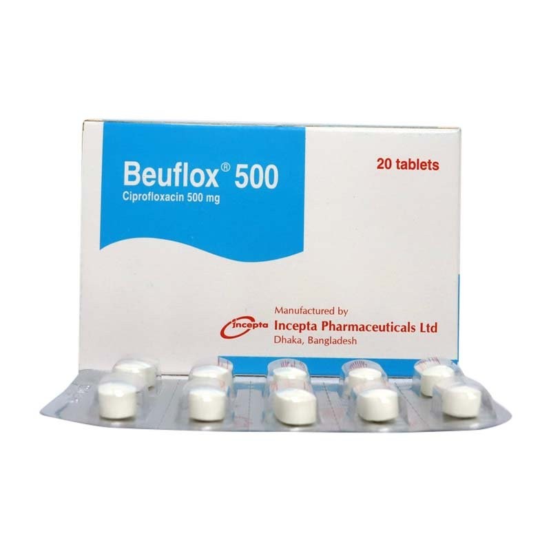 BEUFLOX 500 MG TABLET