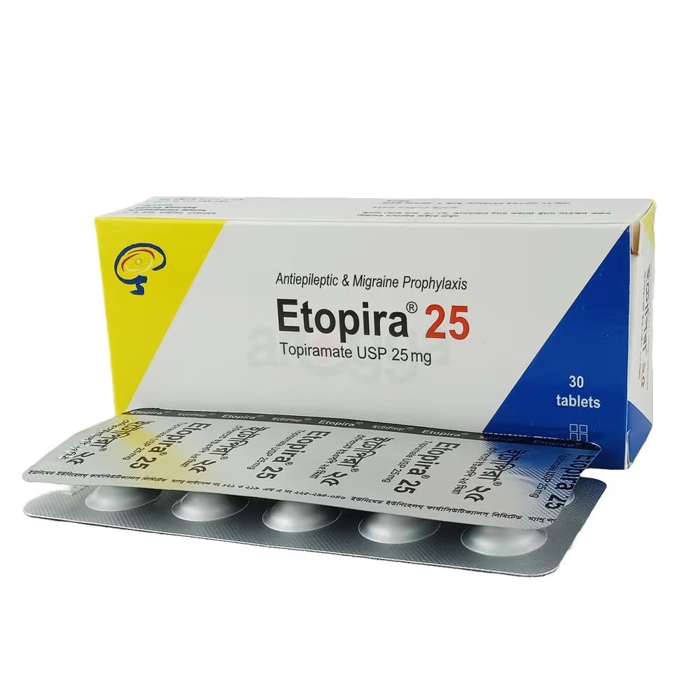ETOPIRA 25mg Tablet
