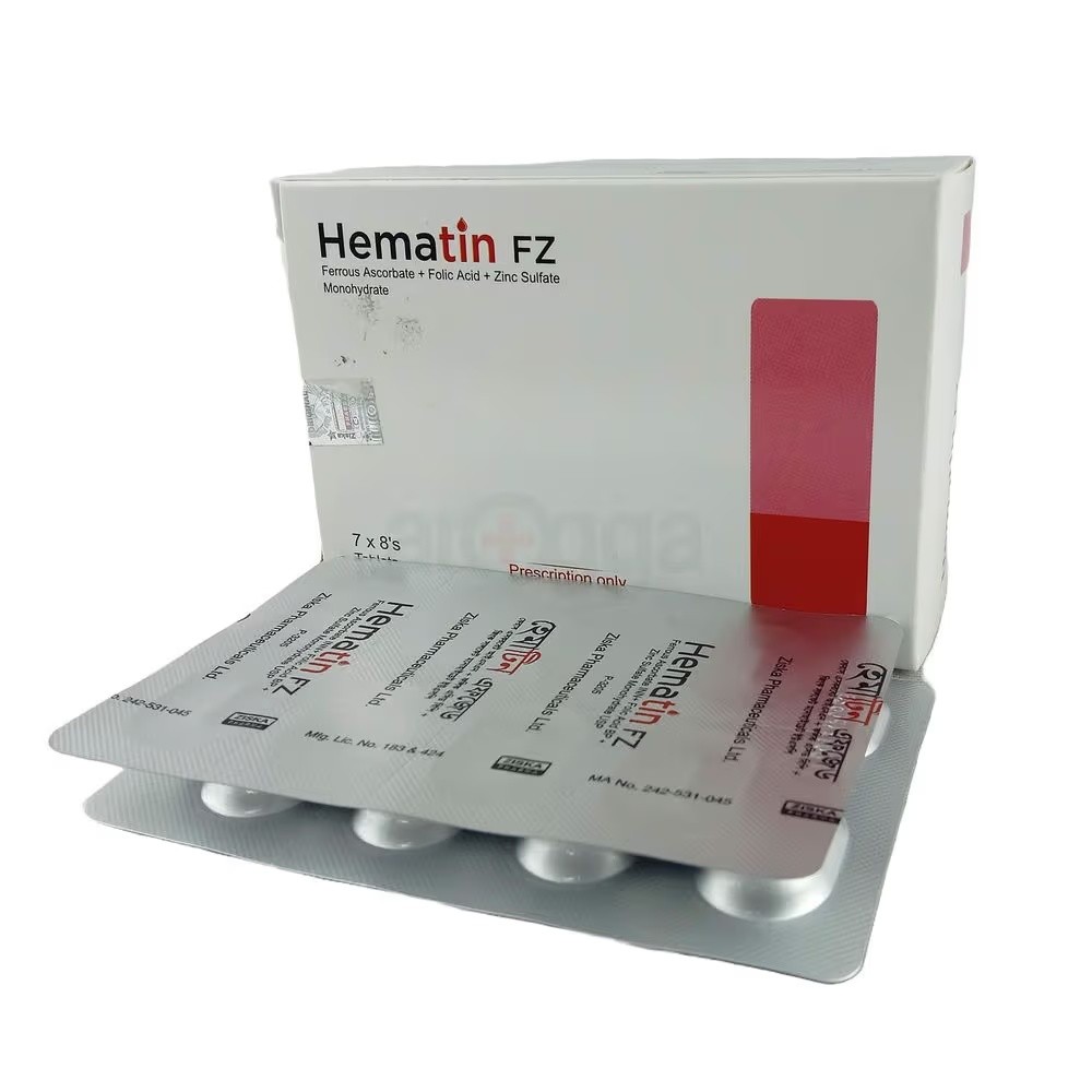 HEMATIN FZ 48 mg+0.5 mg+22.5 mg Tablet