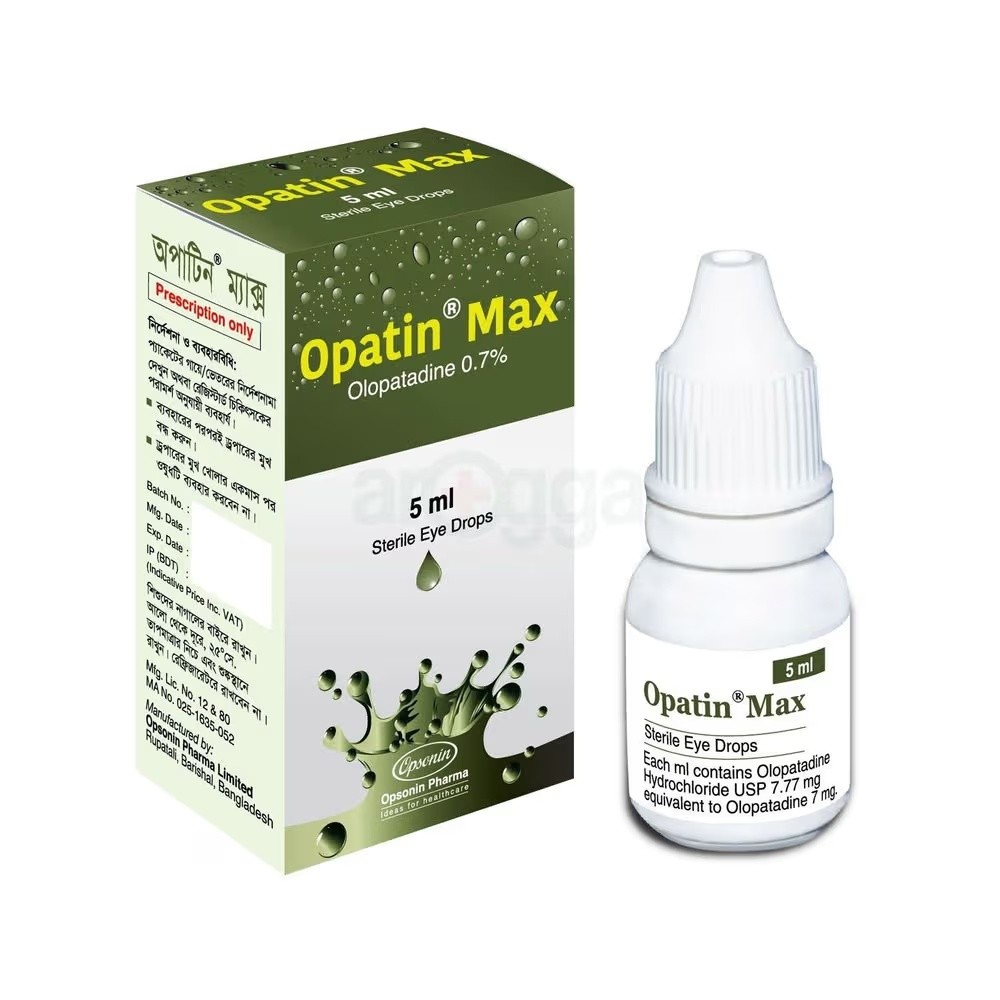 OPATIN MAX 0.7% Eye Drop 5ml