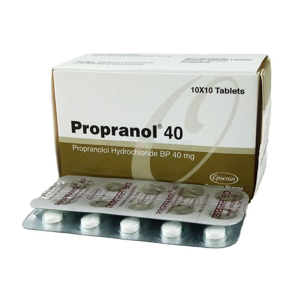PROPRANOL 40 mg TABLET