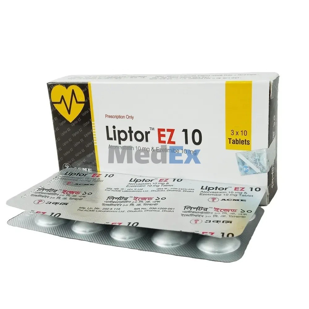 LIPTOR EZ 10 mg + 10 mg