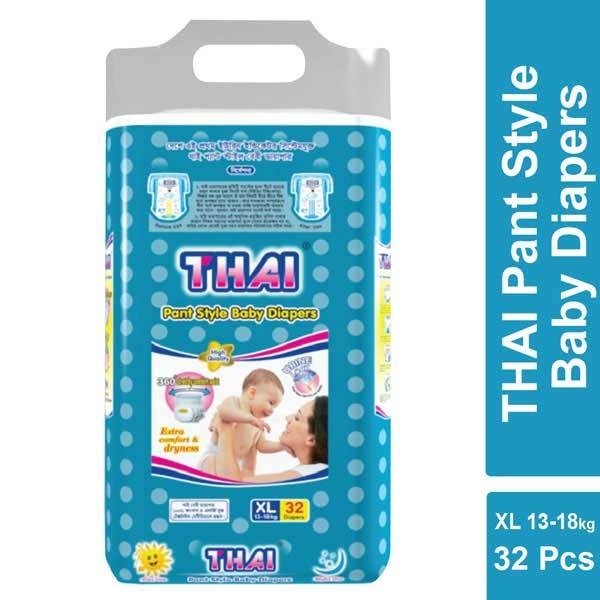 THAI BABY DIAPER PANT XL - 32