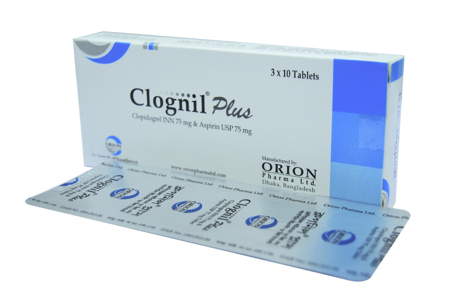 CLOGNIL PLUS 75 mg
