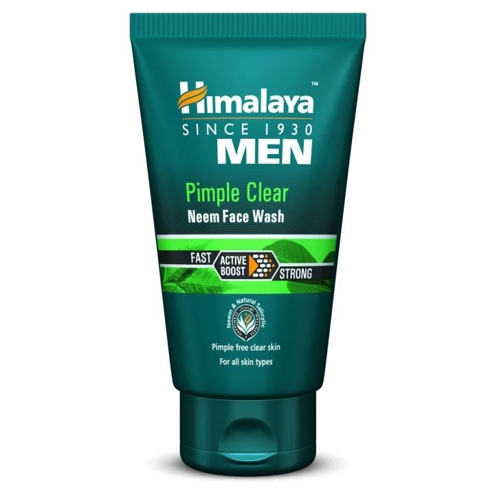 HIMALAYA MEN PIMPLE CLEAR FACE WASH 100ML