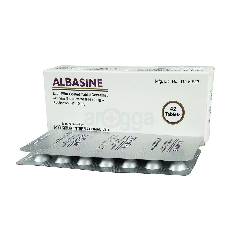 ALBASINE 30mg+10mg Tablet