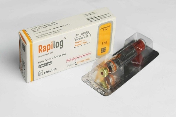 RAPILOG 100 IU/ML PEN CARTRIDGE