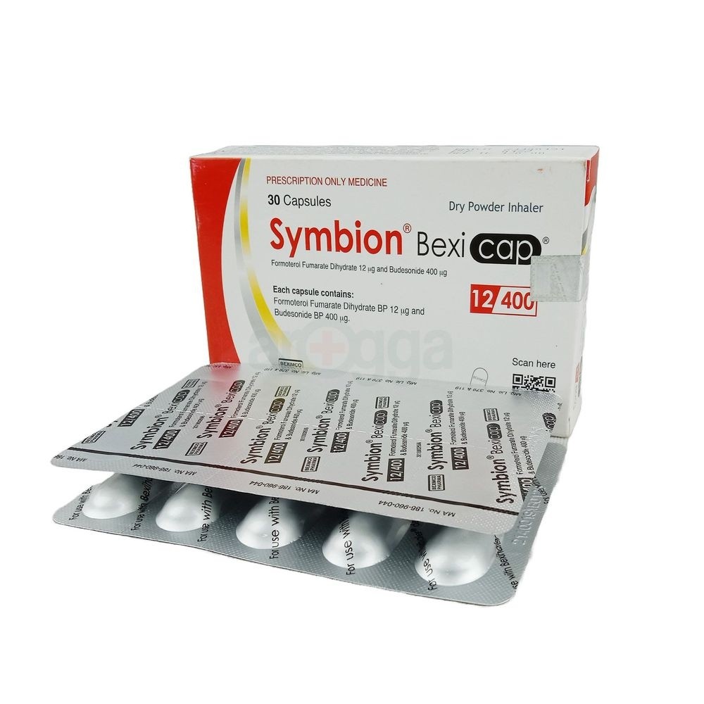 SYMBION 400mcg+12mcg BEXICAP