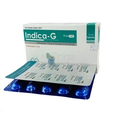 INDICA-G ROTACAP 110 mcg + 50 mcg