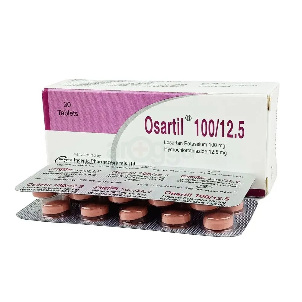 OSARTIL PLUS 100MG+12.5MG TABLET