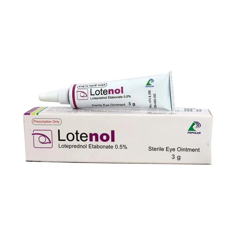LOTENOL 0.5% EYE GEL 3GM