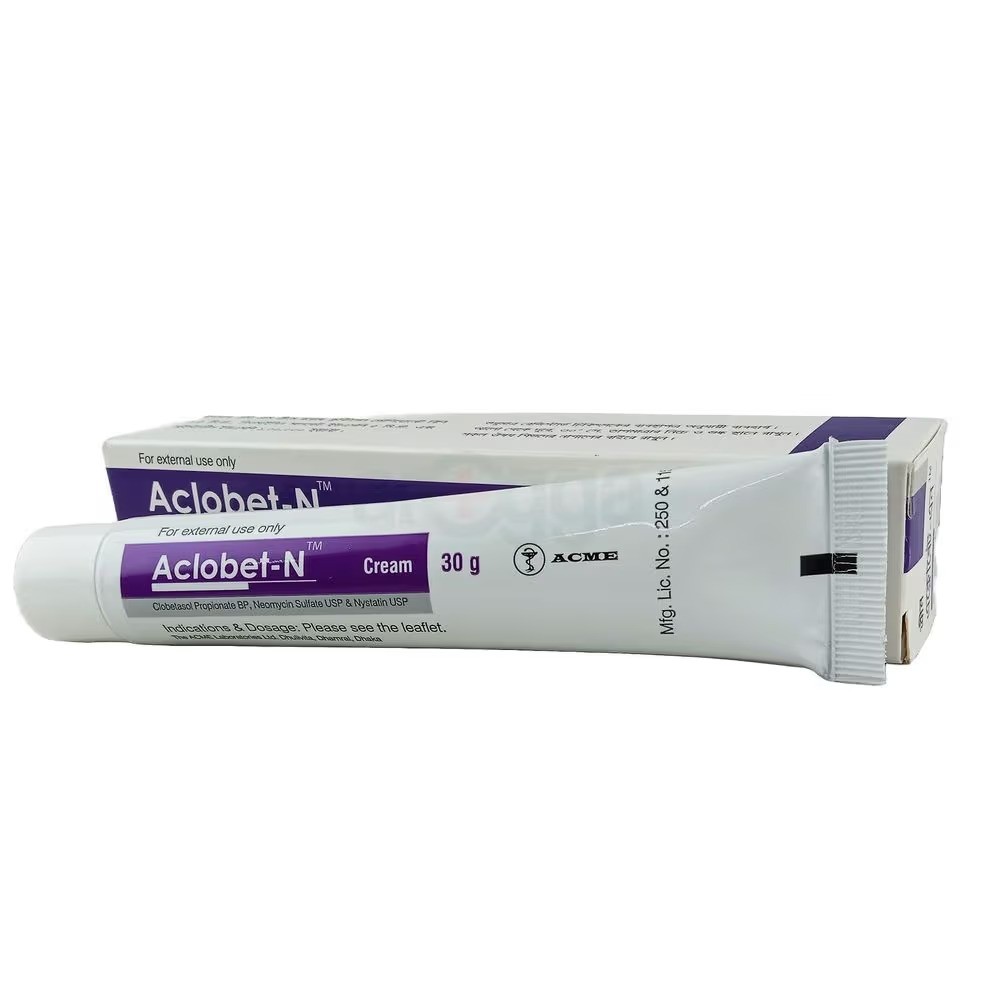 ACLOBET-N Cream-(0.05%+0.50%+100000IU)