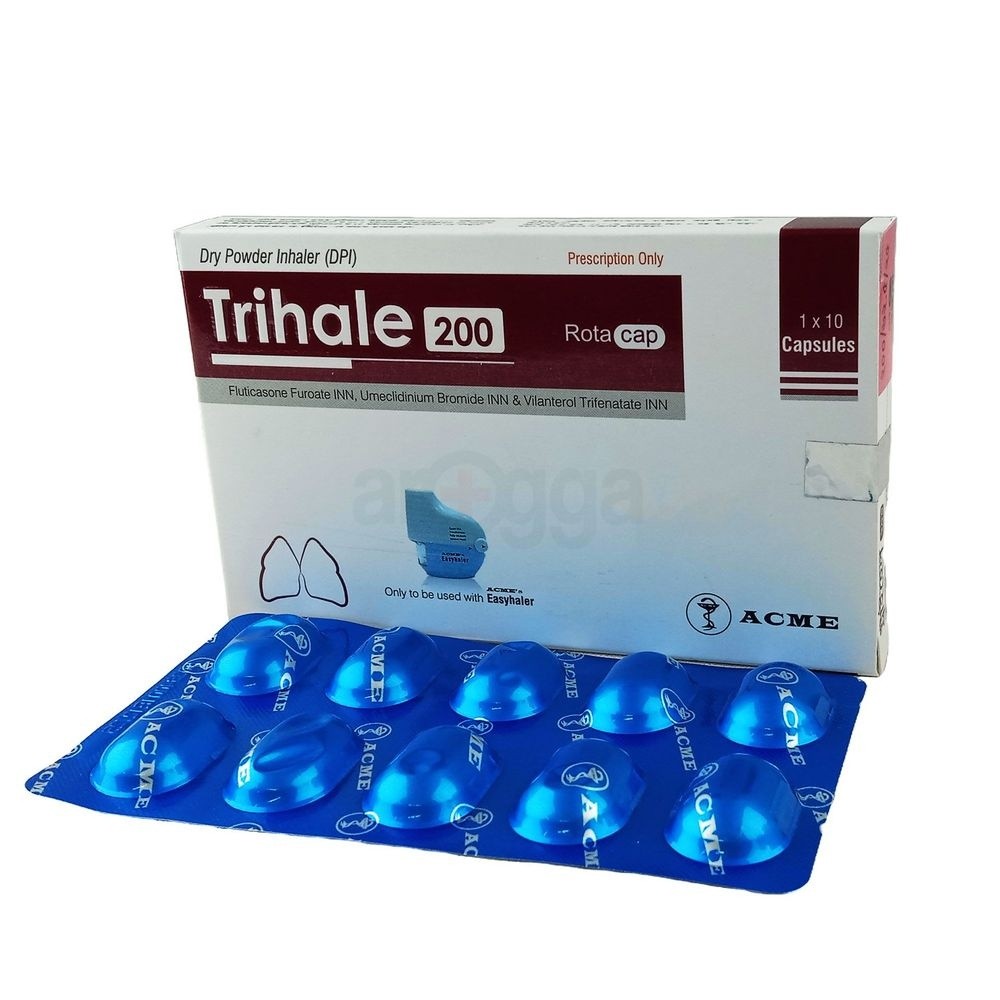 TRILEXA 25mcg+200mcg+62.5mcg BEXICAP