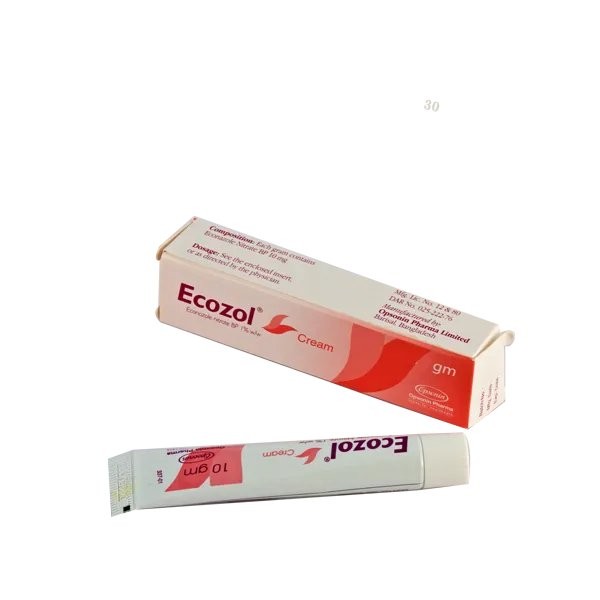 ECOZOL 1% CREAM 30GM