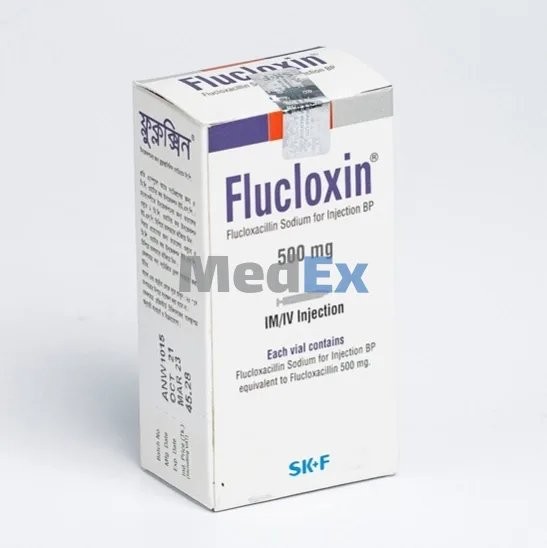FLUCLOXIN Injection 500 MG IM/IV