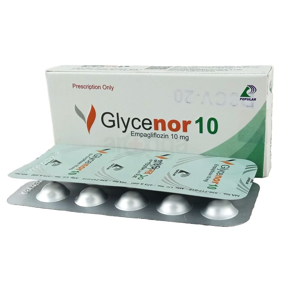 GLYCENOR 10MG TABLET