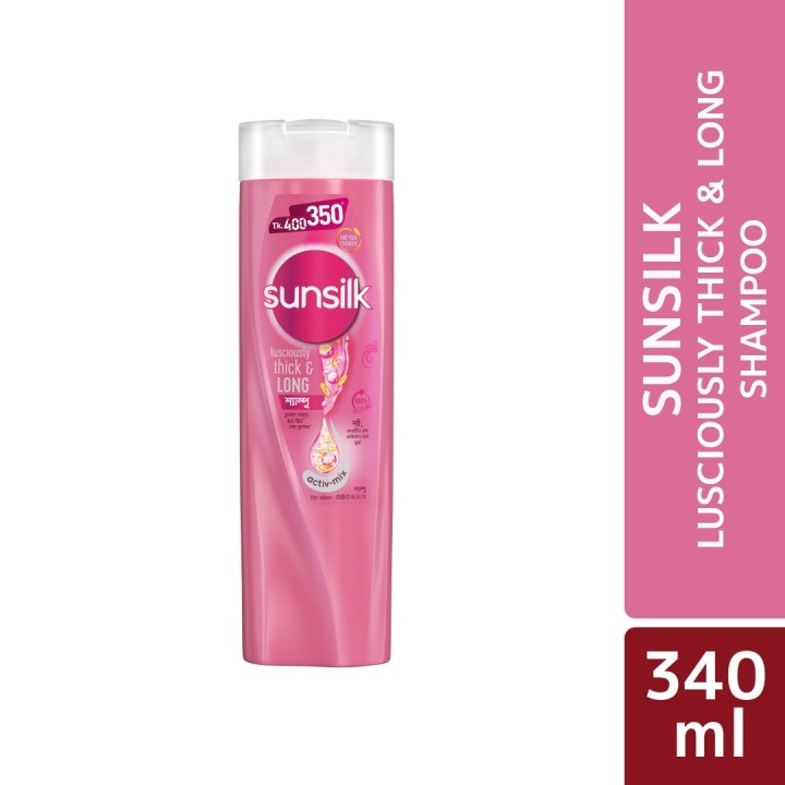 SUNSILK THIK & LONG 340ml shampoo