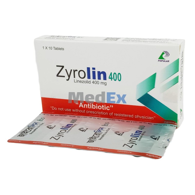 ZYROLIN 400MG TABLET