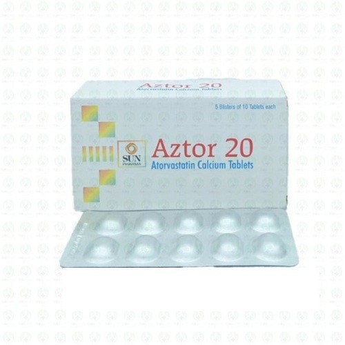 AZTOR 20MG TABLET