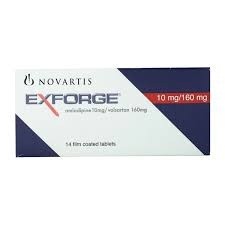 EXFORGE 10mg+160mg Tablet