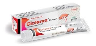 Ciclorox 1% Cream 15gm