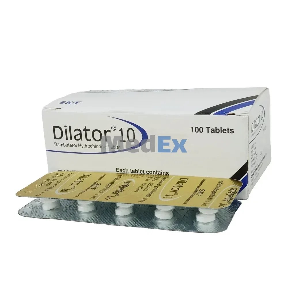 DILATOR 10MG TABLET