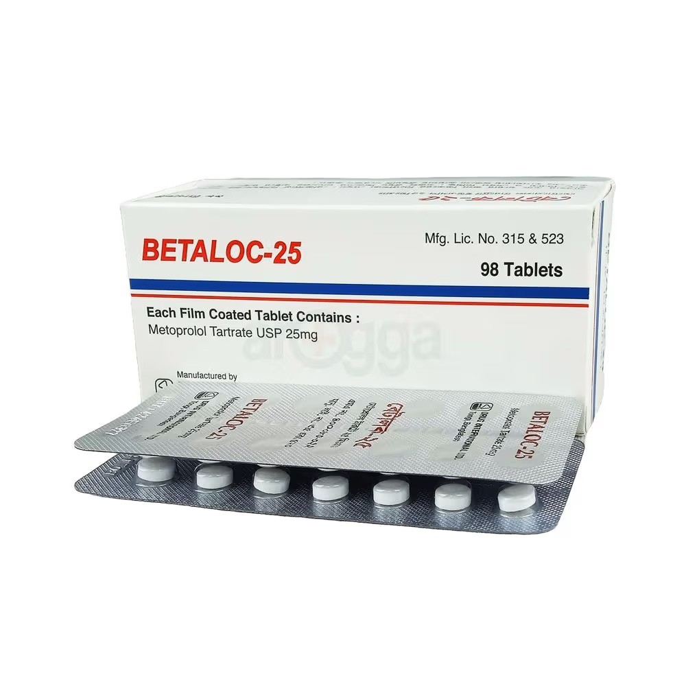 BETALOC 25mg Tablet