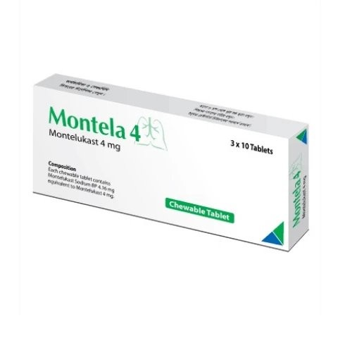MONTELA 4MG TABLET