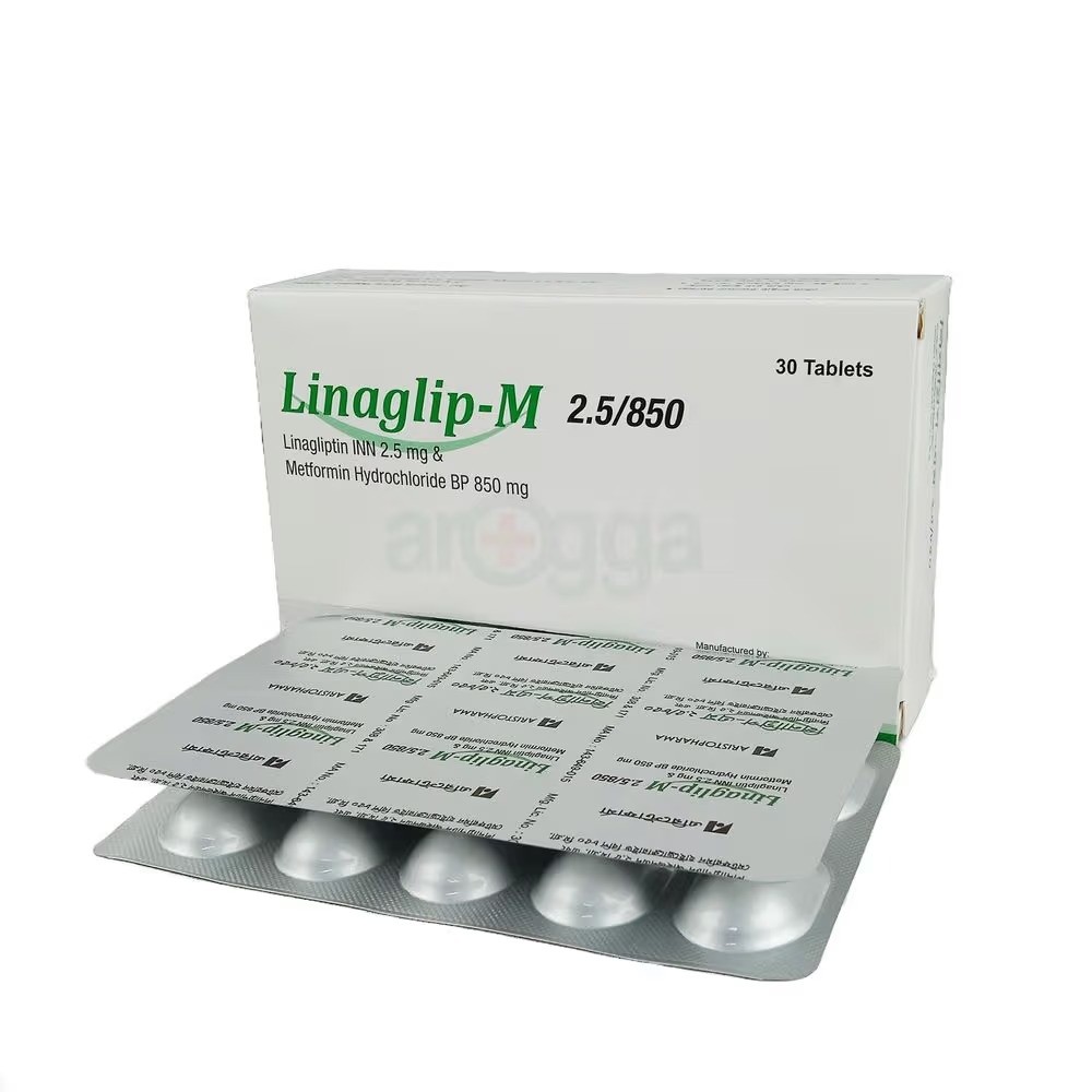 LINAGLIP-M 2.5mg+850mg Tablet