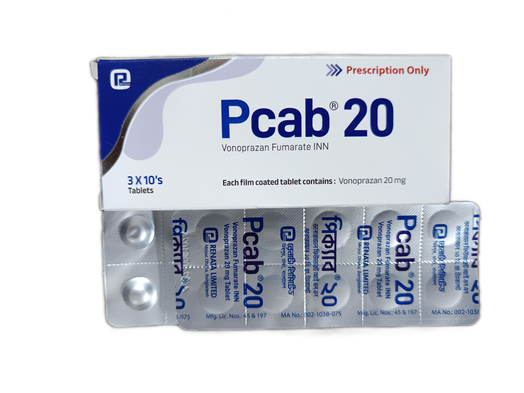 PCAB 20 mg tablet