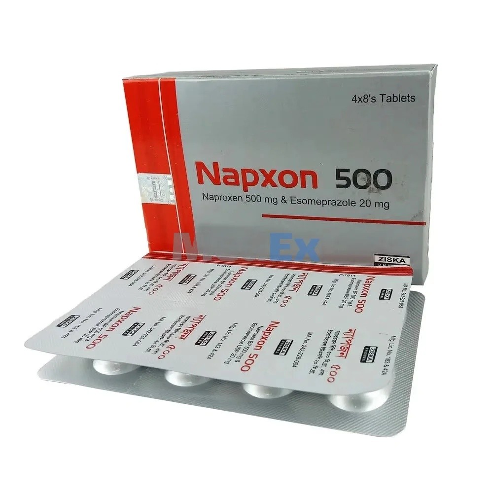 NAPXON 500mg+20mg Tablet
