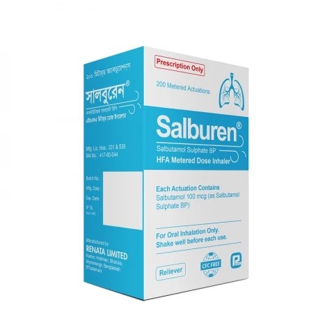 SALBUREN 100mcg Inhelar